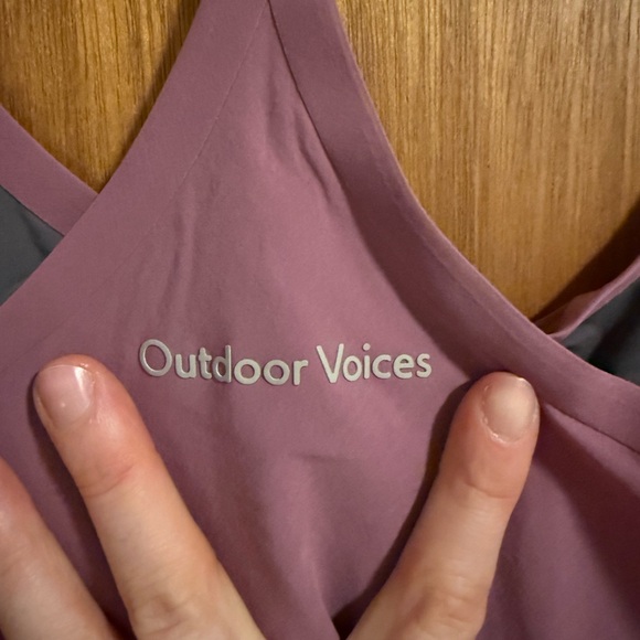 Outdoor Voices Pinot Mauve Exercise Dress - Picture 4 of 6